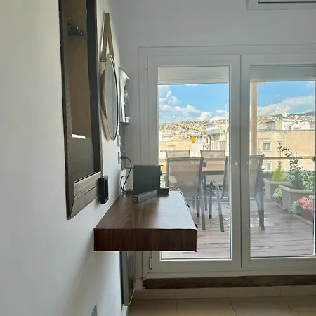 Appartement Rooftop Tiny Suite-roof Deck-sunbeds-city View Thessalonique